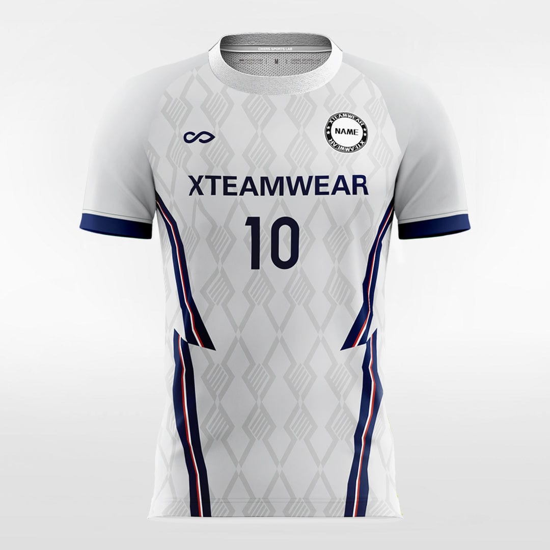 Cosmic Rays - Customized Men's Sublimated Soccer Jersey Design