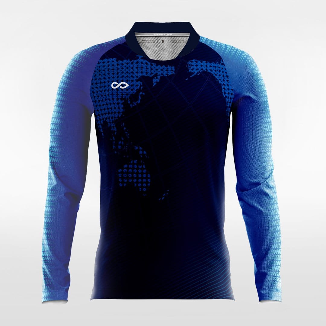 Terra Firma - Customized Men's Sublimated Long Sleeve Soccer Jersey