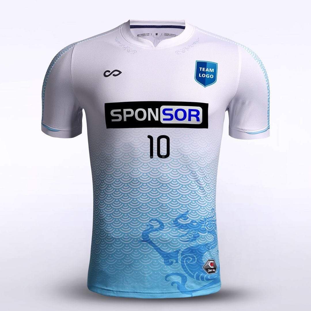 Azure Dragon - Customized Men's Soccer Jersey