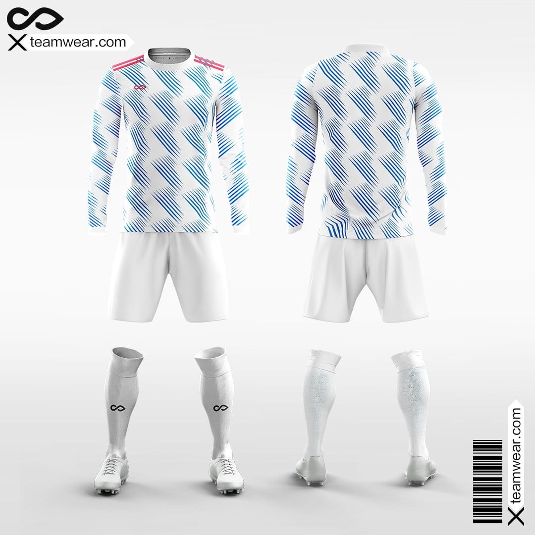 Retro - Men's Sublimated Long Sleeve Soccer Kit