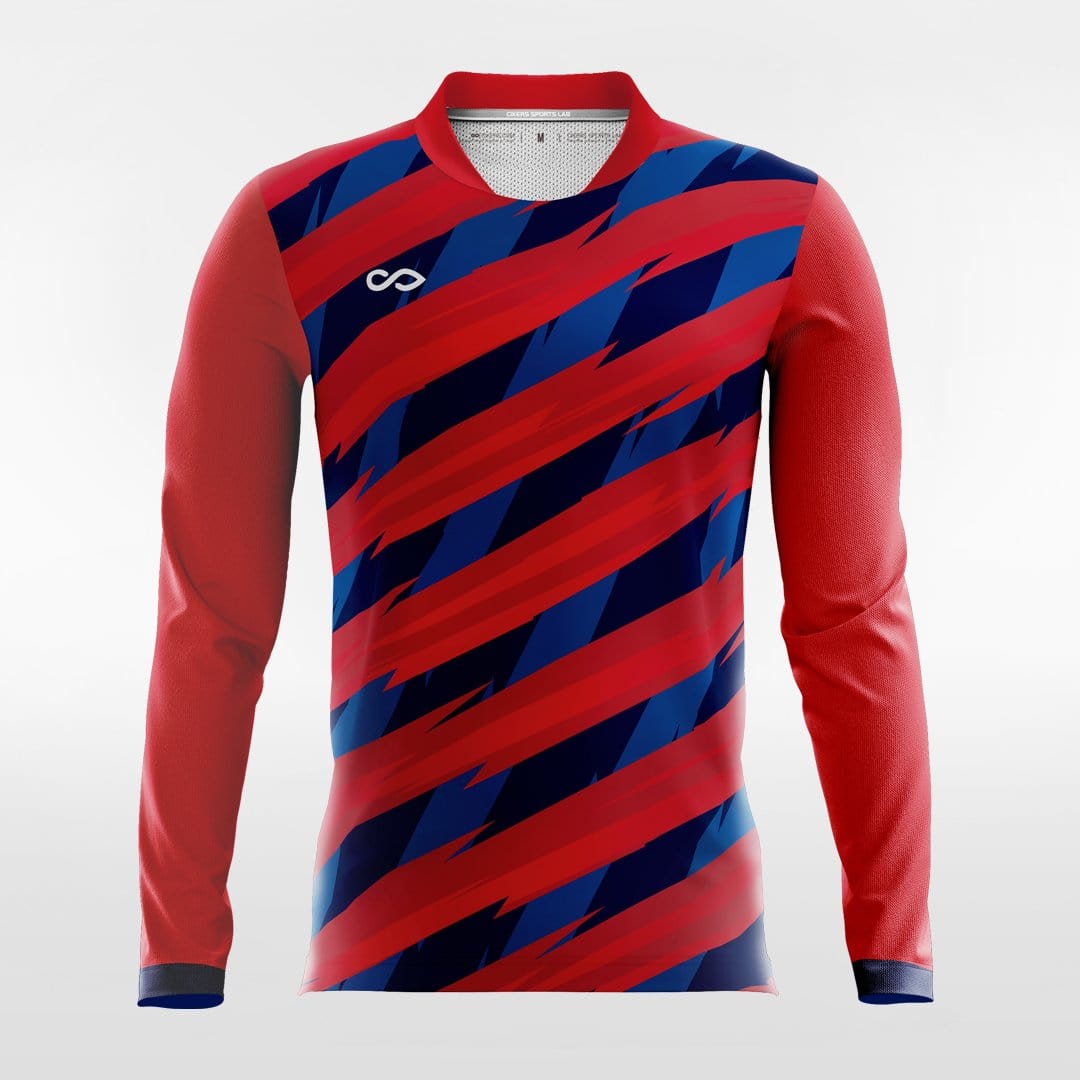 Thorn - Customized Men's Sublimated Long Sleeve Soccer Jersey