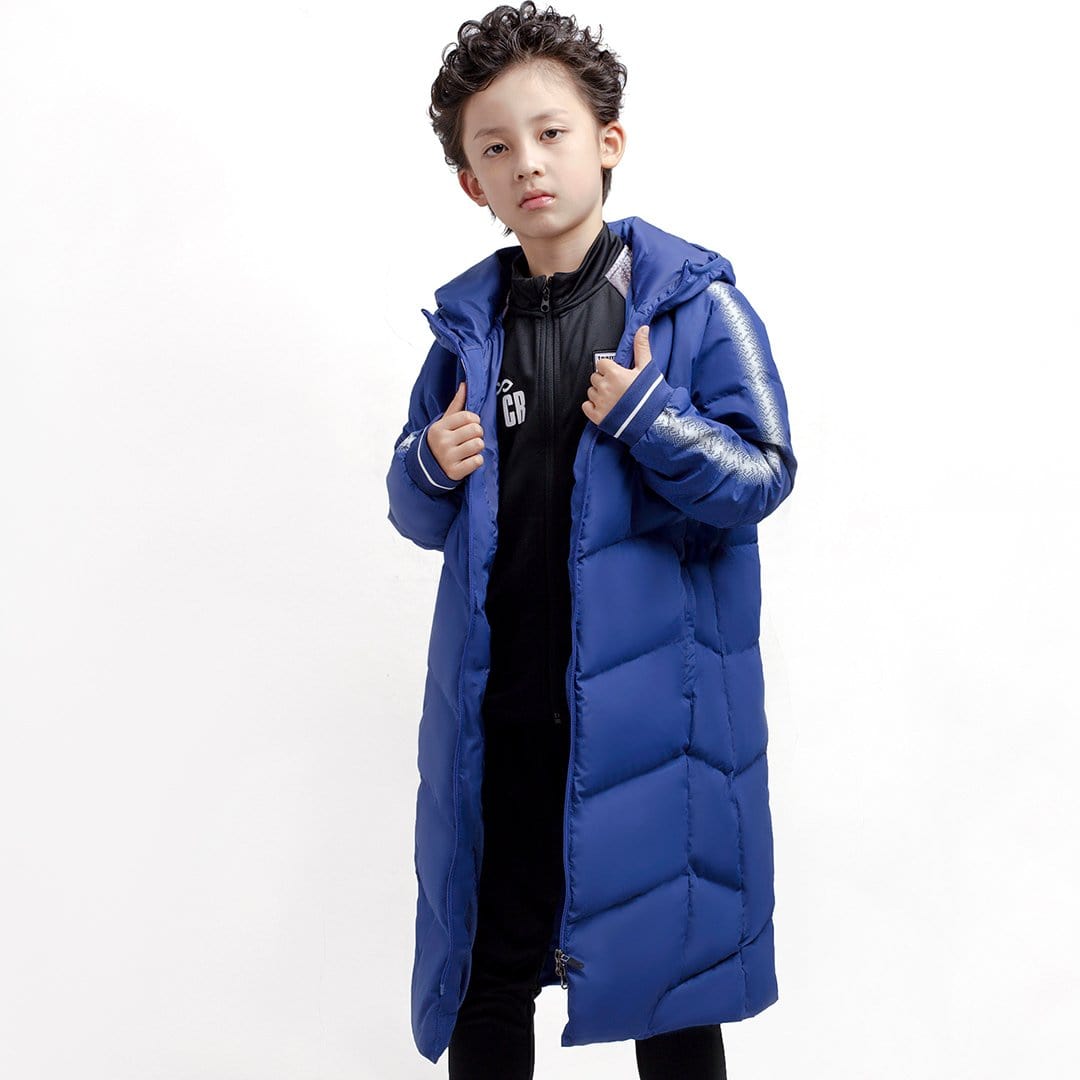 Kids on sale long puffer