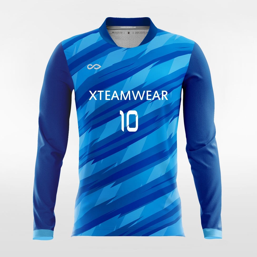 Thorn - Customized Men's Sublimated Long Sleeve Soccer Jersey