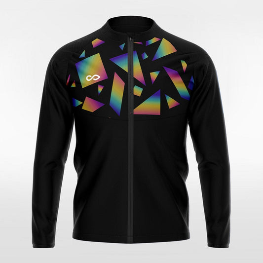 Map - Customized Men's Sublimated Full-Zip Jacket