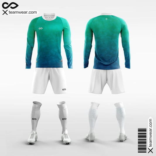 The Four Symbols - Men's Sublimated Long Sleeve Soccer Kit