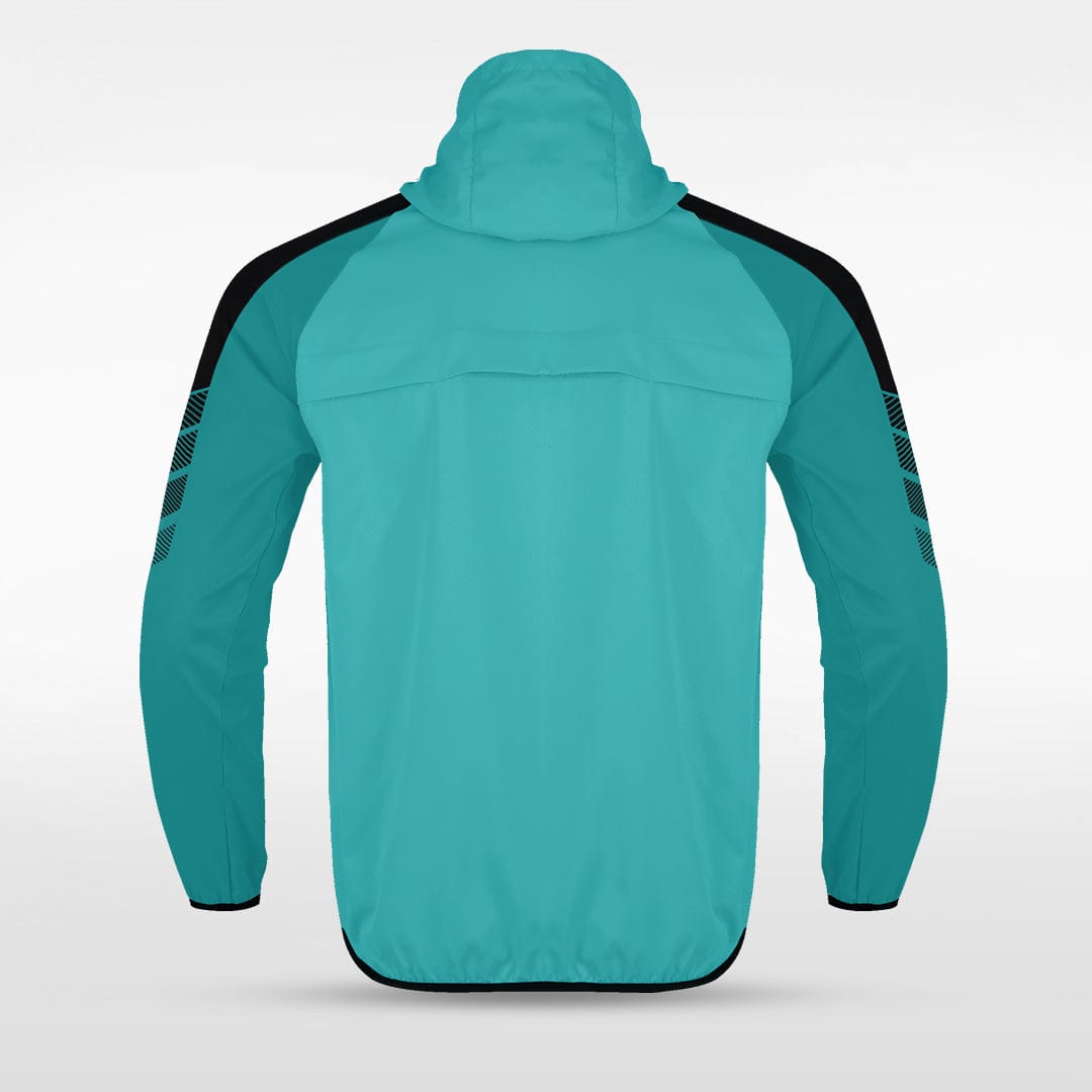 Embrace Wind Stopper - Customized Men's Sublimated Full-Zip Waterproof