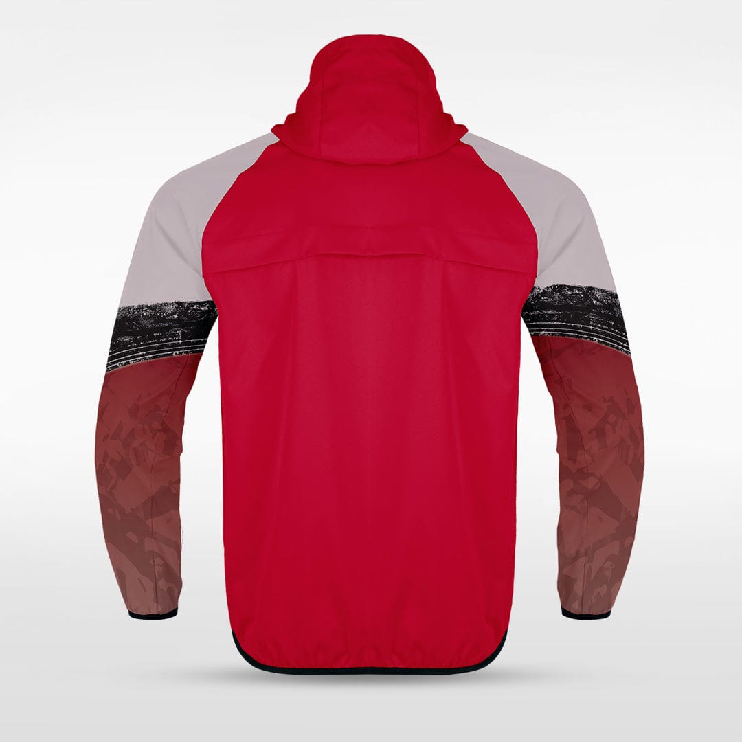 Embrace Splash - Customized Men's Sublimated Full-Zip Waterproof