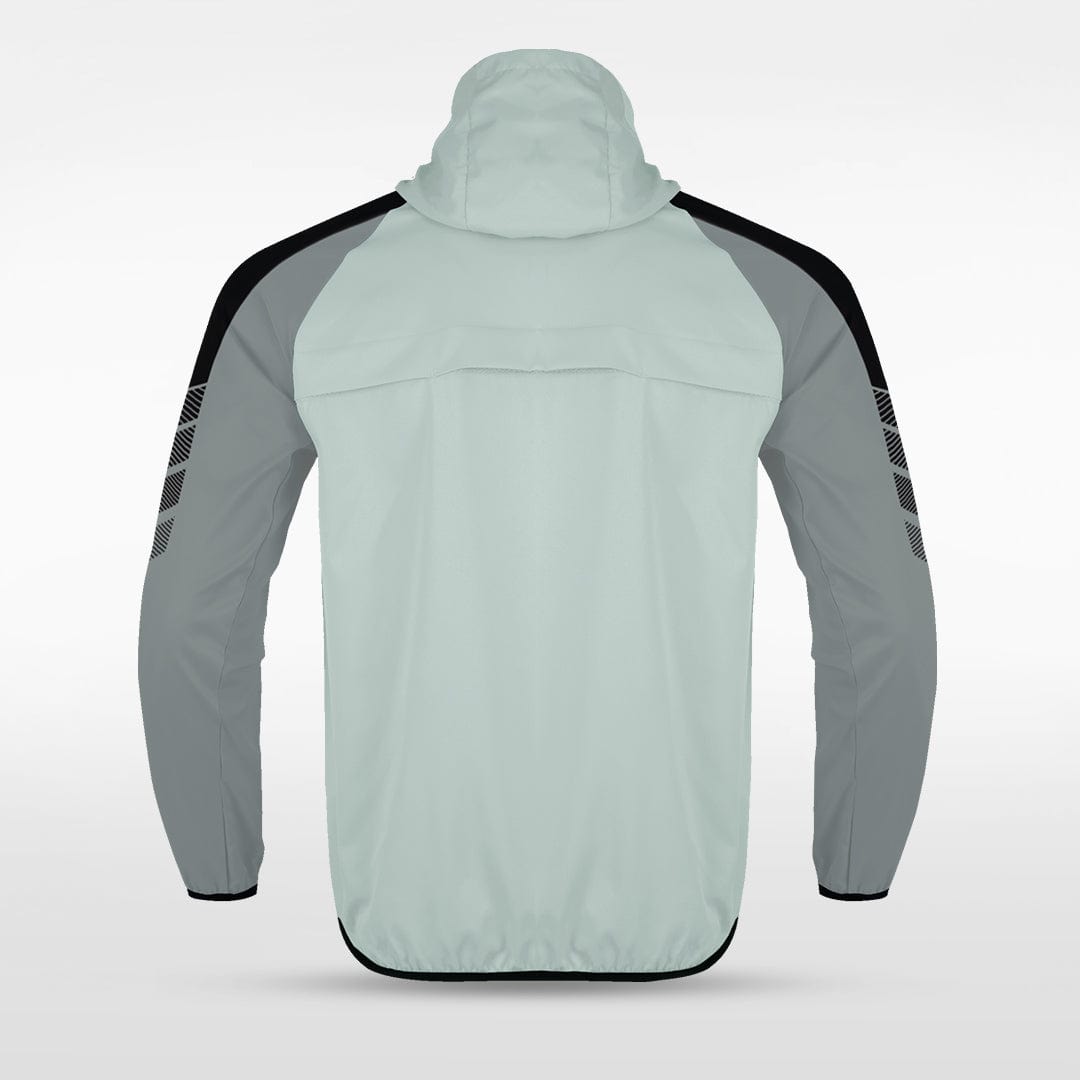 Embrace Wind Stopper - Customized Men's Sublimated Full-Zip Waterproof