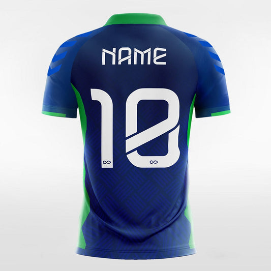 Cerulean - Customized Men's Sublimated Soccer Jersey