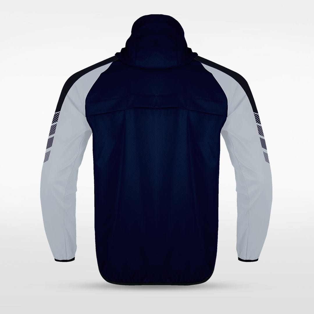 Embrace Wind Stopper - Customized Men's Sublimated Full-Zip Waterproof