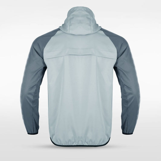 Embrace Radiance - Customized Men's Sublimated Full-Zip Waterproof