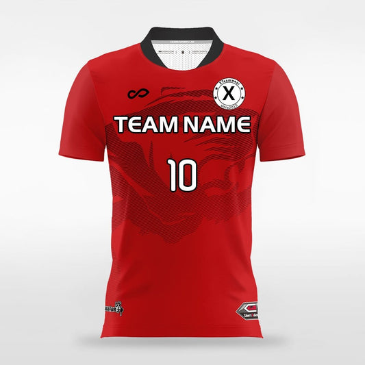 Tiger Blood - Customized Men's Sublimated Soccer Jersey