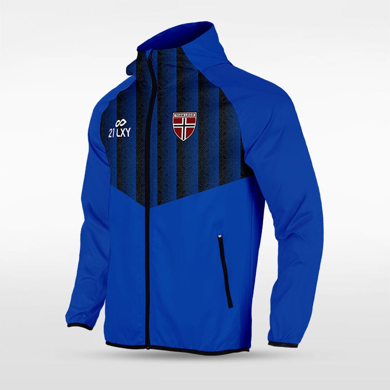 Historic India - Customized Men's Sublimated Full-Zip Waterproof