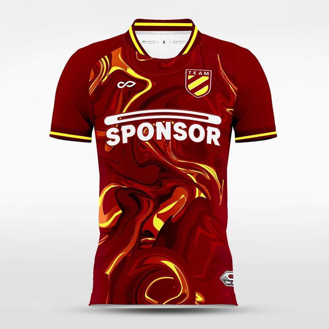 Lava - Customized Men's Sublimated Soccer Jersey