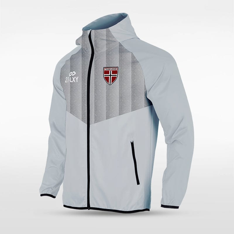 Historic India - Customized Men's Sublimated Full-Zip Waterproof