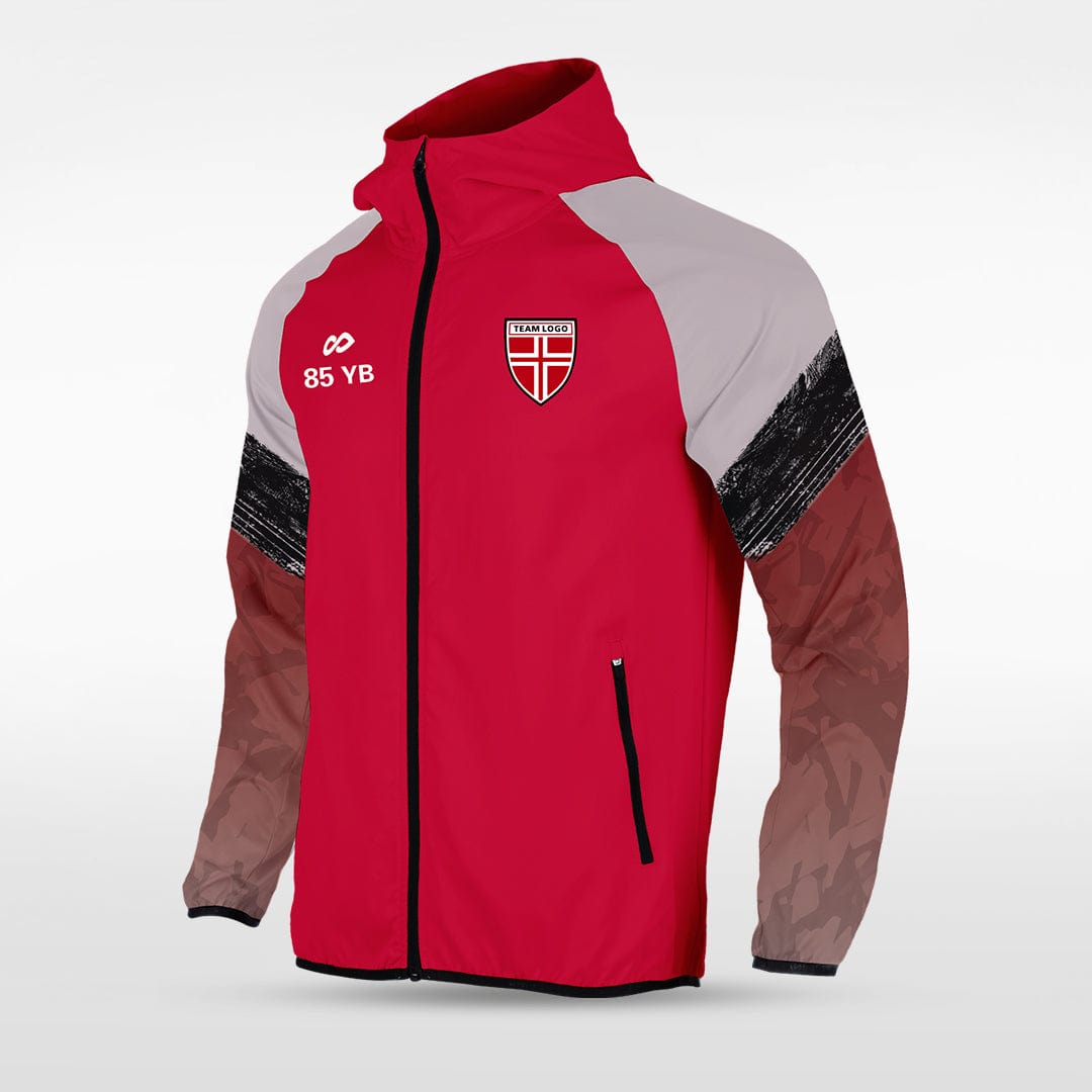 Embrace Splash - Customized Men's Sublimated Full-Zip Waterproof