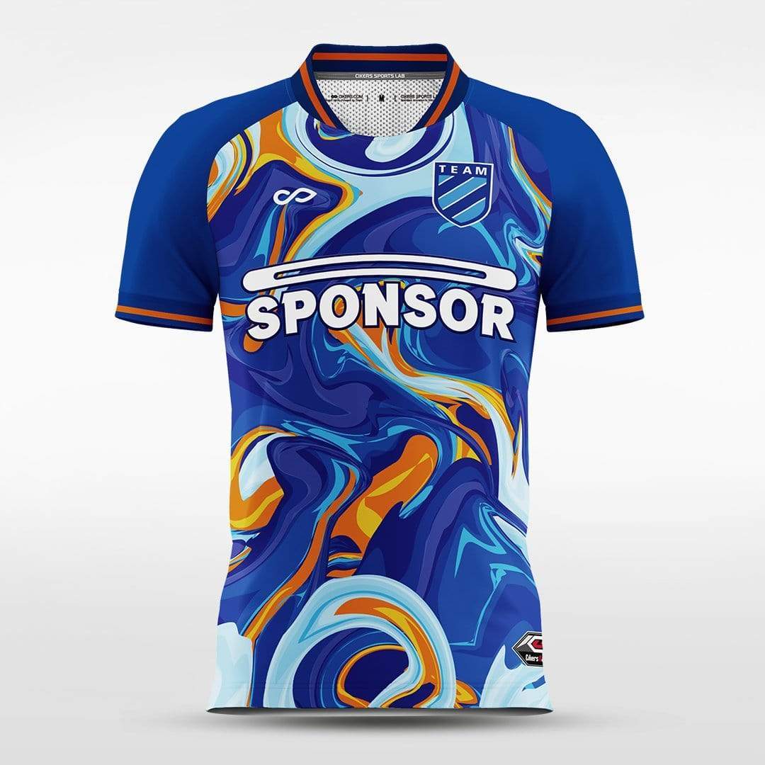 Lava - Customized Men's Sublimated Soccer Jersey