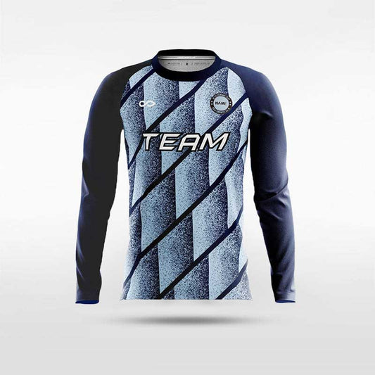 Roll Film - Customized Kids Sublimated Long Sleeve Soccer Jersey