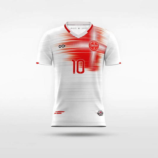 Team Denmark - Customized Kid's Sublimated Soccer Jersey