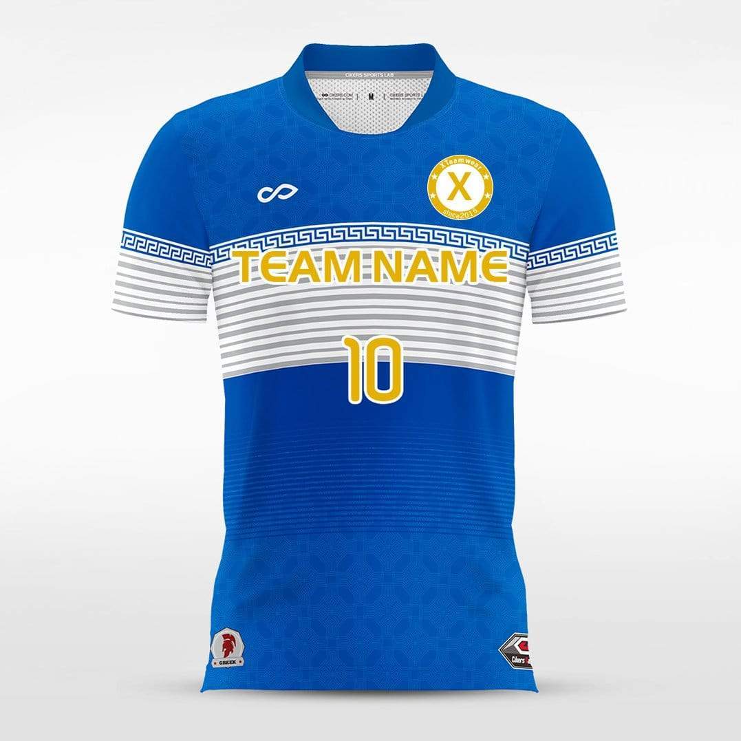 Hellas - Customized Men's Sublimated Soccer Jersey