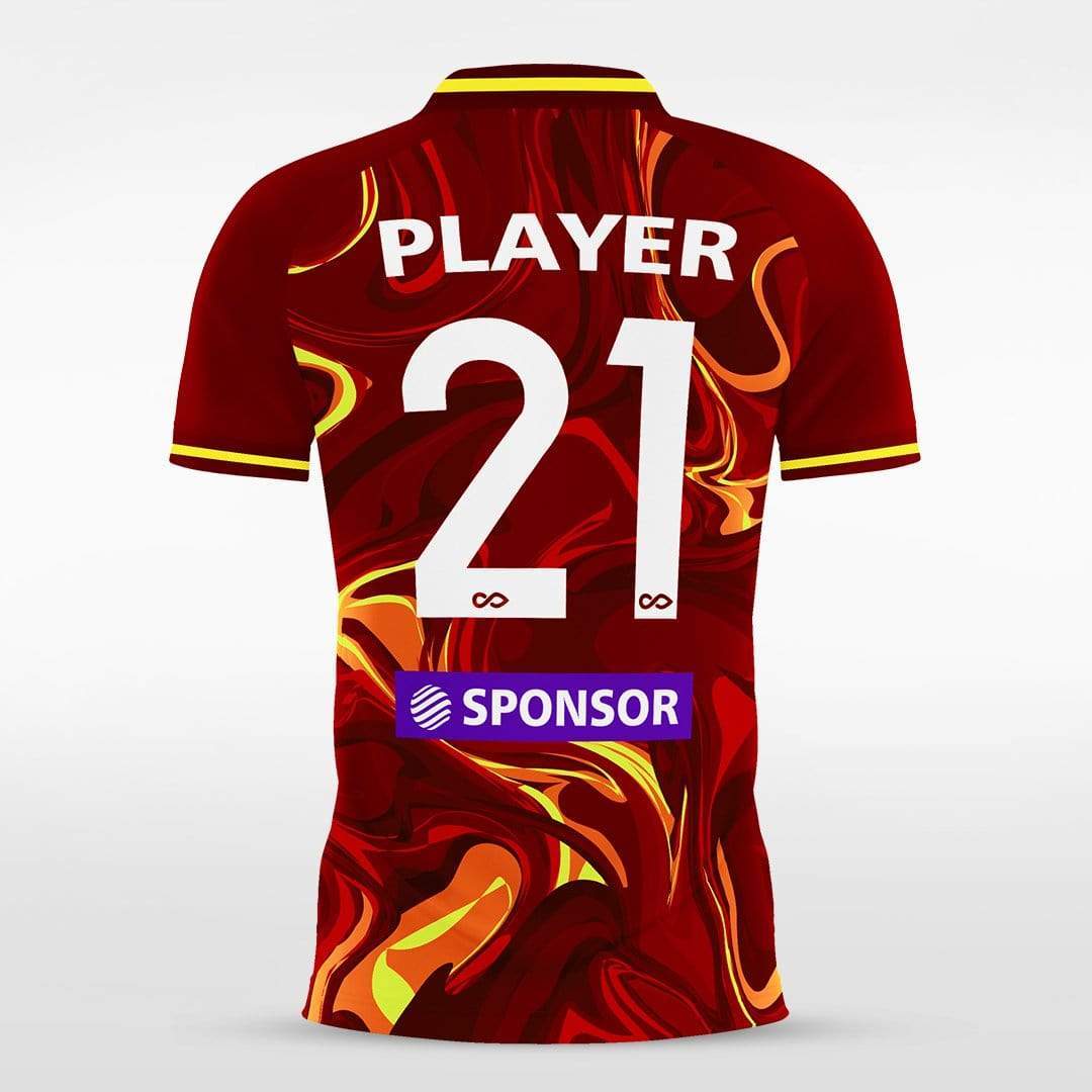 Lava - Customized Men's Sublimated Soccer Jersey