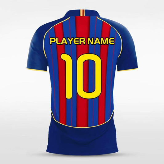 Catalonia - Customized Men's Sublimated Soccer Jersey