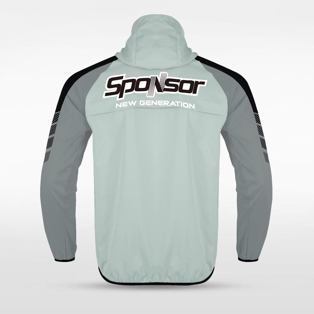 Embrace Wind Stopper - Customized Men's Sublimated Full-Zip Waterproof