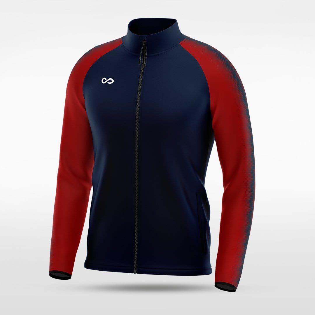 Embrace Radiance - Customized Men's Sublimated Full-Zip Jacket