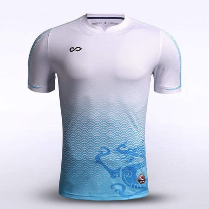 Azure Dragon - Customized Men's Soccer Jersey