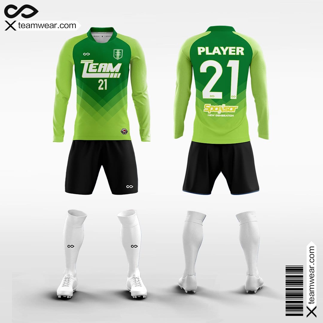 Continent - Men's Sublimated Long Sleeve Soccer Kit