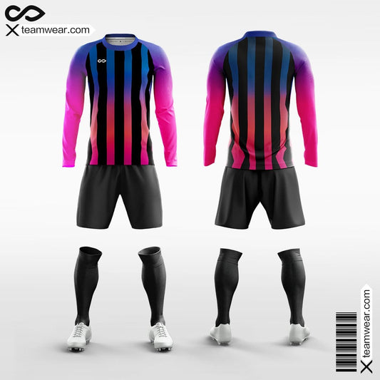 Classics Style 3 - Men's Sublimated Long Sleeve Soccer Kit