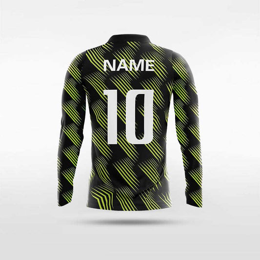 Retro Ⅱ - Customized Kids Sublimated Long Sleeve Soccer Jersey