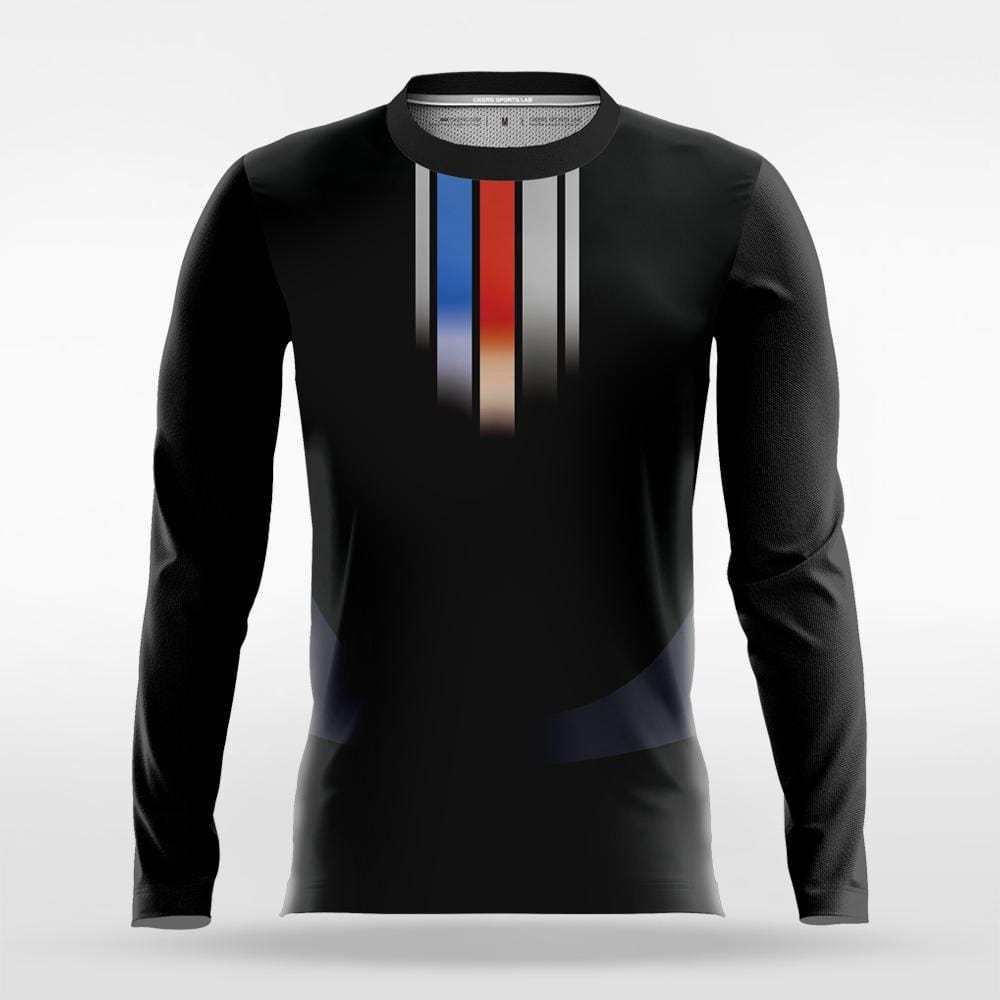 Arrival - Customized Men's Sublimated Long Sleeve Soccer Jersey