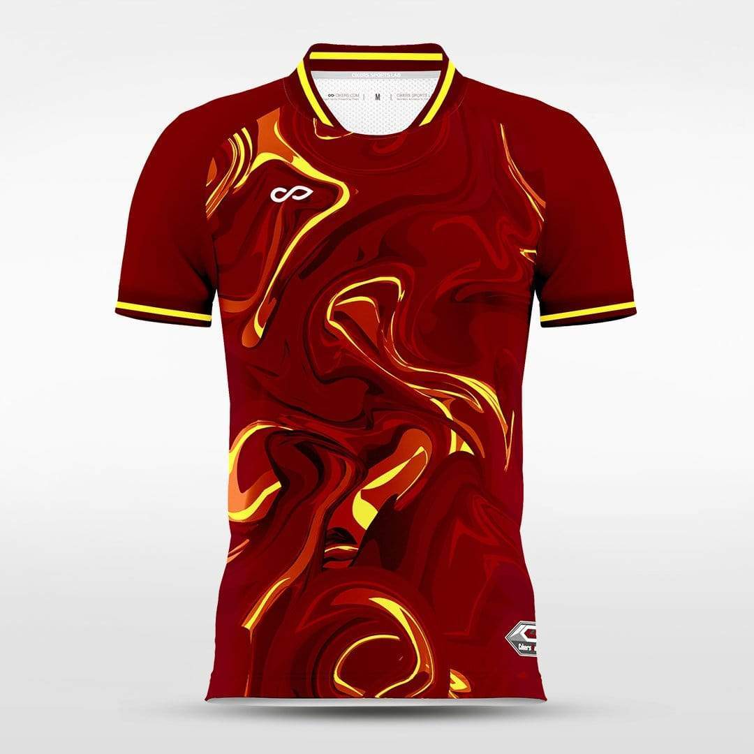 Lava - Customized Men's Sublimated Soccer Jersey