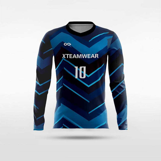 Limited Secret Ⅱ - Customized Kids Sublimated Long Sleeve Soccer Jersey