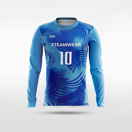 Limited Secret Ⅰ - Customized Kids Sublimated Long Sleeve Soccer Jersey