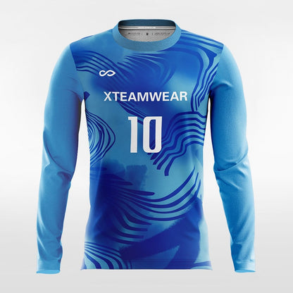 Limited Secret Ⅰ - Customized Men's Sublimated Long Sleeve Soccer Jersey