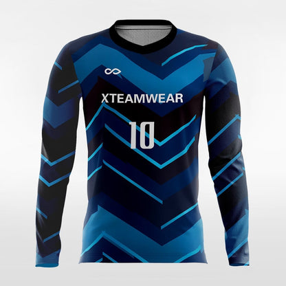 Limited Secret Ⅱ - Customized Men's Sublimated Long Sleeve Soccer Jersey