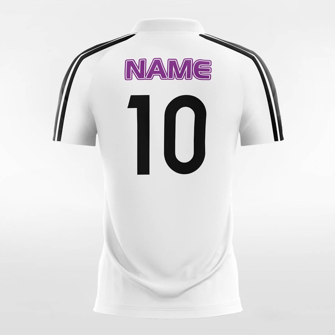 White soccer hot sale shirt