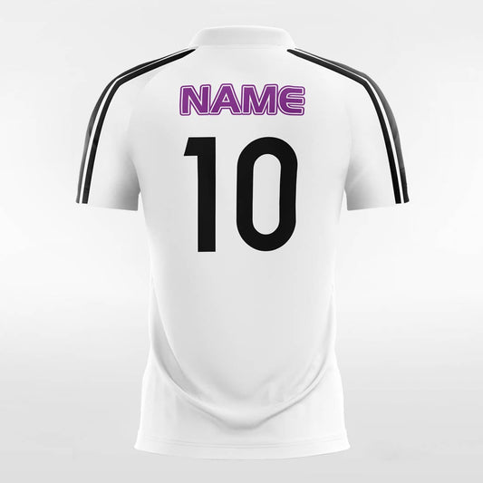 Classic White - Customized Men's Sublimated Soccer Jersey