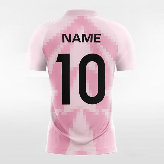 Pink Mosaic - Customized Men's Sublimated Soccer Jersey