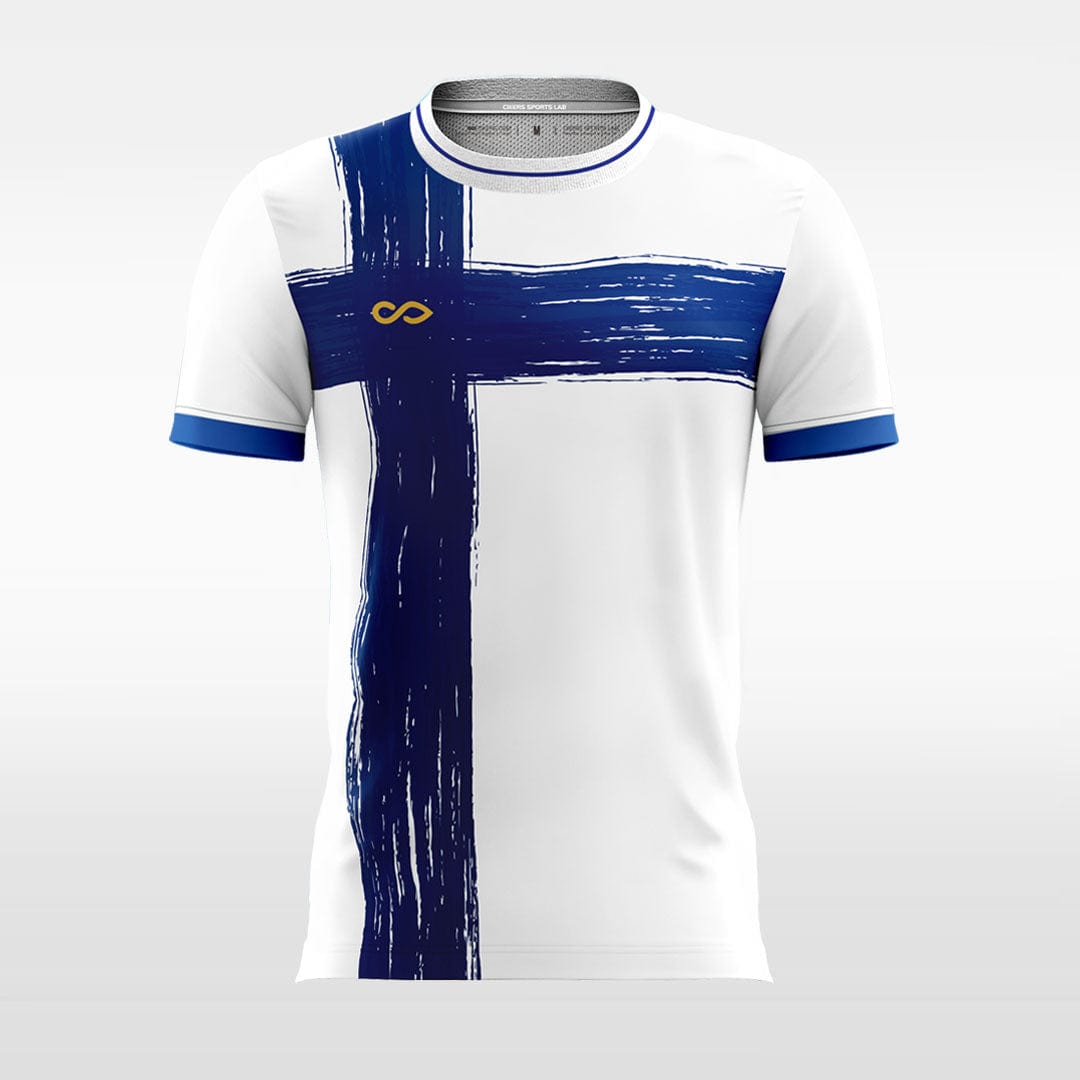 Balance Scale - Customized Men's Sublimated Soccer Jersey