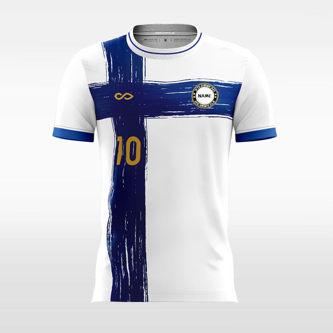 Balance Scale - Customized Men's Sublimated Soccer Jersey