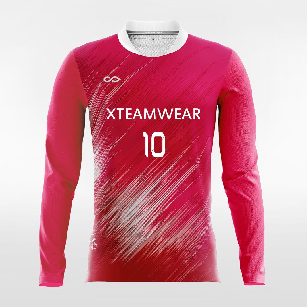 Endless - Customized Men's Sublimated Long Sleeve Soccer Jersey