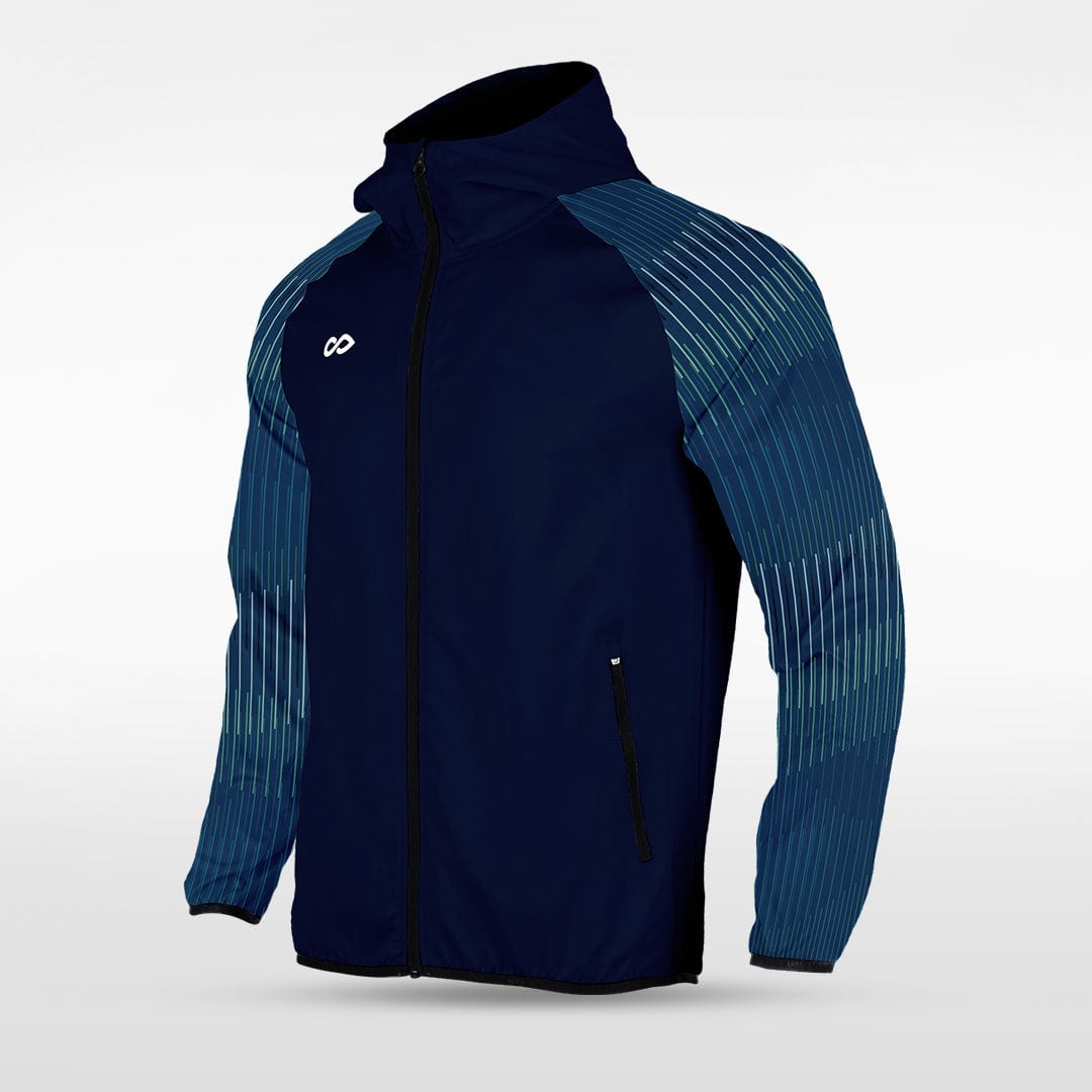 Embrace Orbit - Customized Men's Sublimated Full-Zip Waterproof