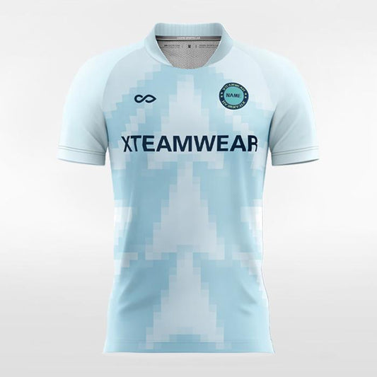 Blue Mosaic - Customized Men's Sublimated Soccer Jersey