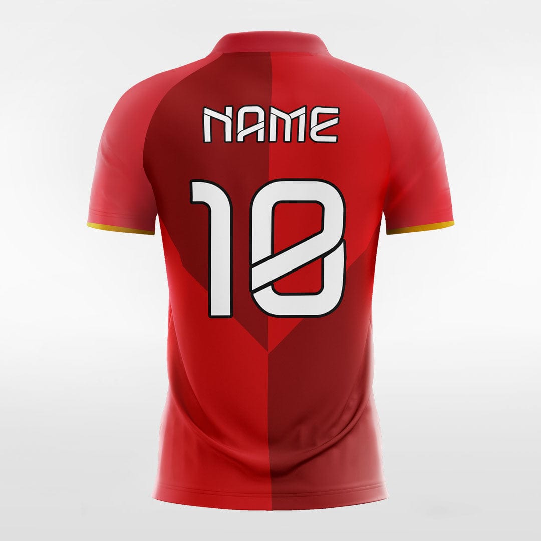 Red Heart - Customized Men's Sublimated Soccer Jersey