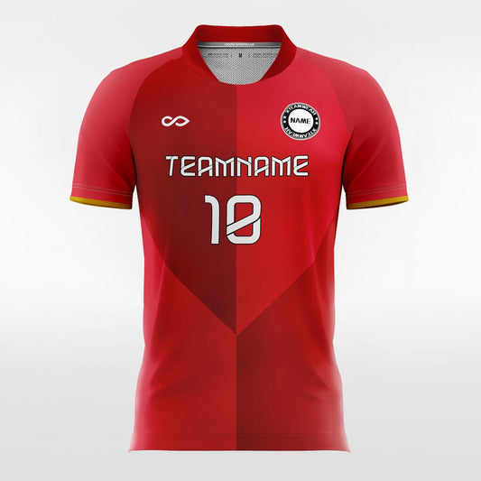 Red Heart - Customized Men's Sublimated Soccer Jersey